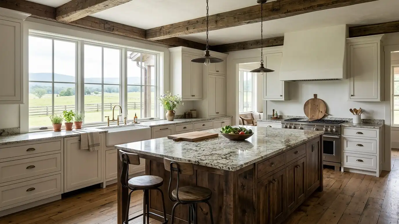 A granite kitchen in a Arrington, Tennessee home