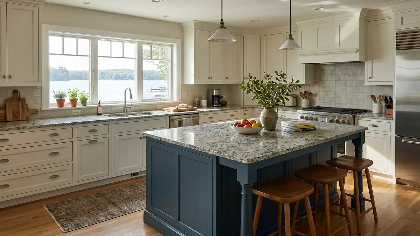 A granite kitchen in a Gallatin, Tennessee home