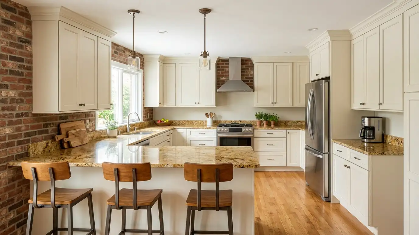 A granite kitchen in a Goodlettsville, Tennessee home
