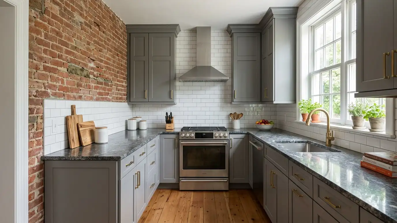 A granite kitchen in a Hermitage, Tennessee home