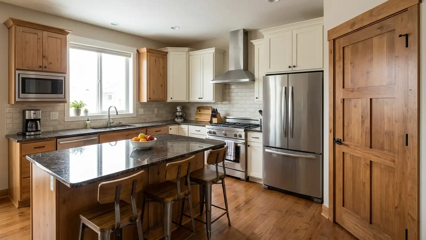 A granite kitchen in a La Vergne, Tennessee home