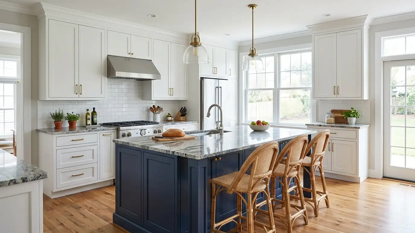 A granite kitchen in a Murfreesboro, Tennessee home