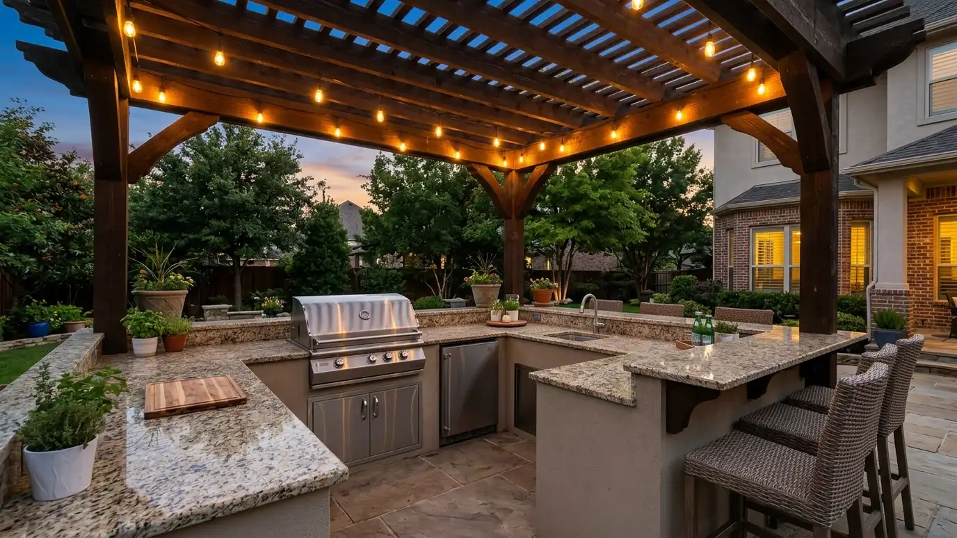 Granite for Outdoor Kitchens and Patios