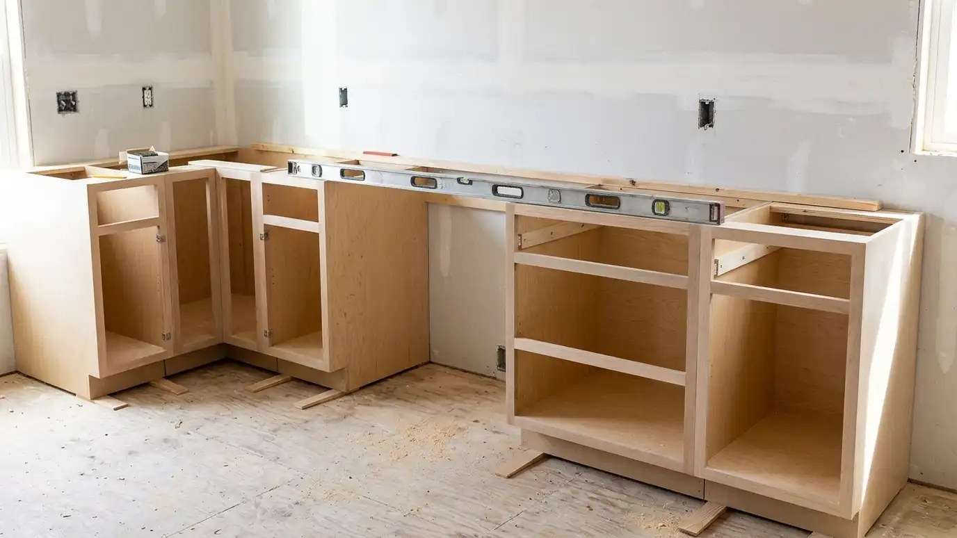 Cabinet Leveling and Reinforcement in Nashville and Middle Tennessee