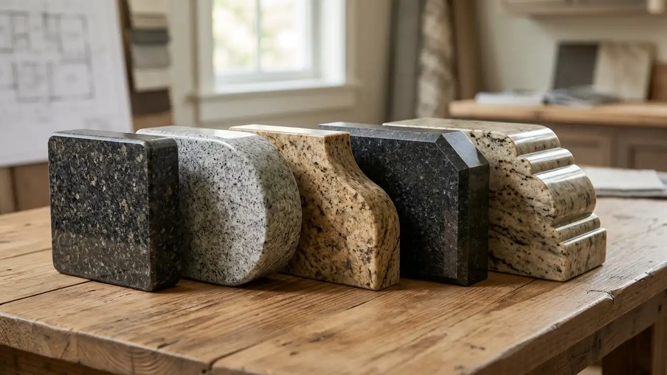 Granite Edge Profiles in Nashville and Middle Tennessee