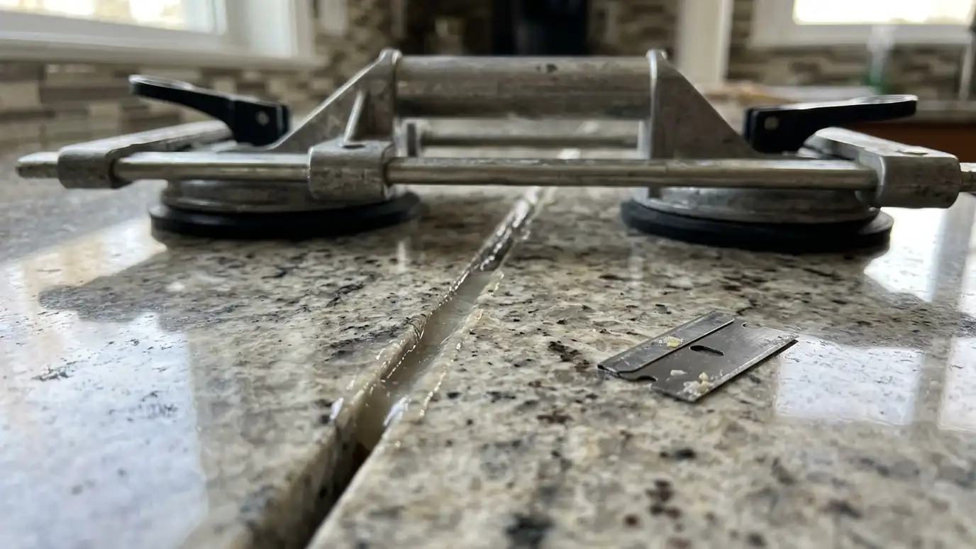 Granite Seam Repair in Nashville and Middle Tennessee