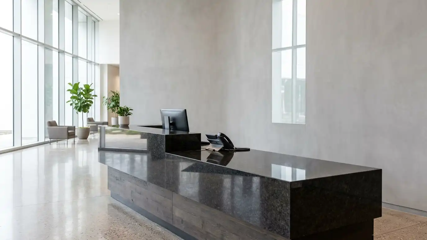 Office Reception Desks and Surfaces in Nashville and Middle Tennessee