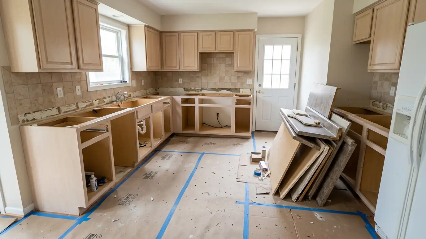 Old Countertop Removal and Disposal in Nashville and Middle Tennessee