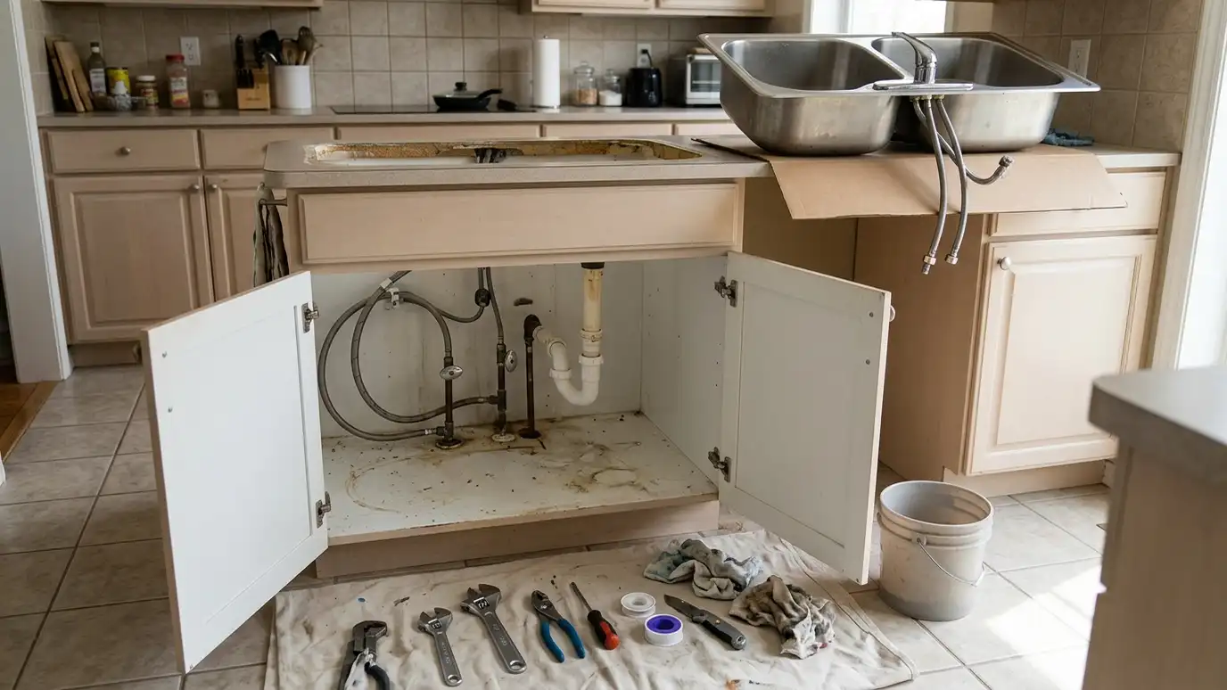 Sink, Faucet and Appliance Disconnect and Reconnect in Nashville and Middle Tennessee