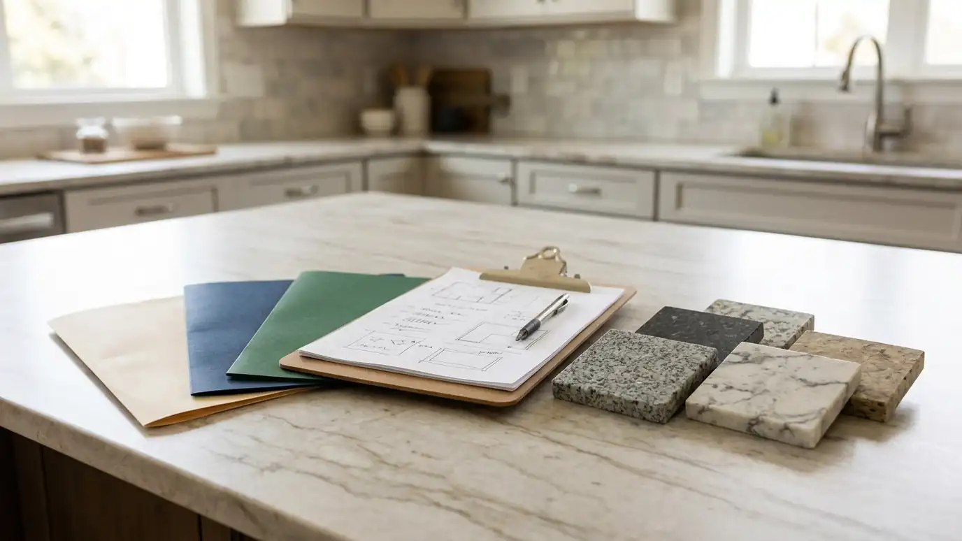 Granite Installer Bid Comparison Scorecard preview