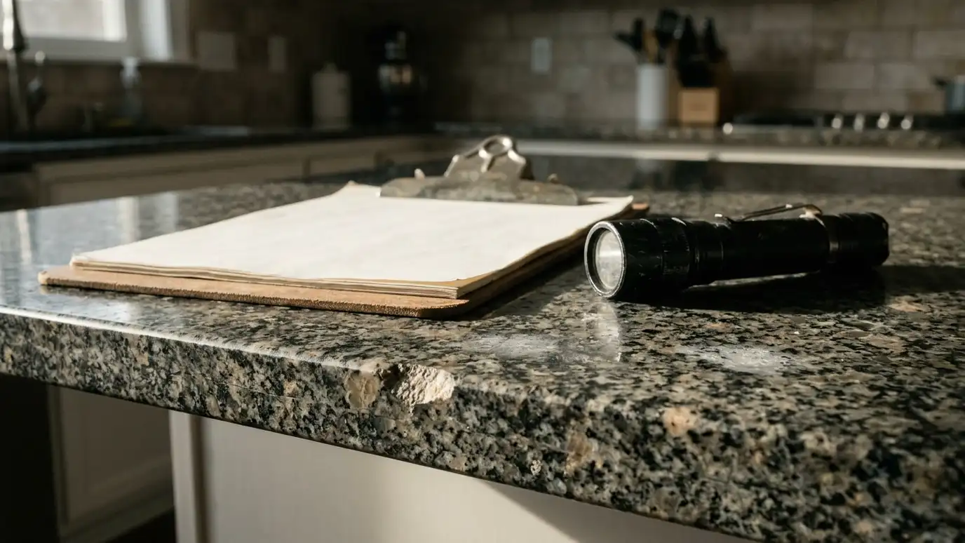 Granite Condition Checker: Repair or Replace?